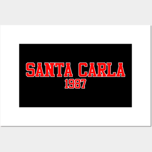 Santa Carla 1987 (variant) Posters and Art